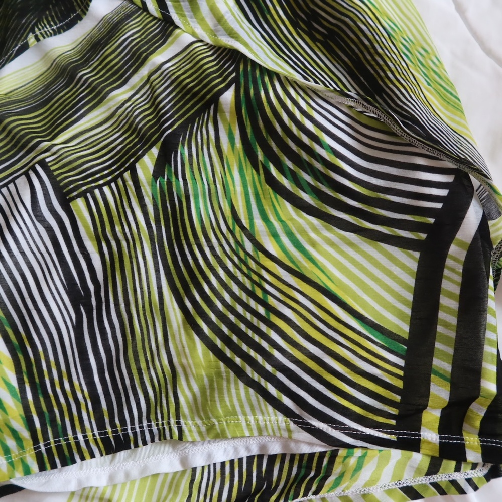 COPY - Worthington ● Bright Green and Black Women's Tank Top ● Size Medium - Picture 5 of 7
